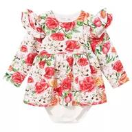 Body dla niemowląt - Body z sukienką Kamelia 80 - miniaturka - grafika 1