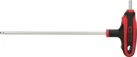 Klucze i nasadki - KS Tools 151.8133 Ergo Torque Plus T-uchwyt Klucz imbusowy zagięty z głowy z łbem walcowym z gniazdem sześciokątnym, 4 MM 4042146072455 - miniaturka - grafika 1