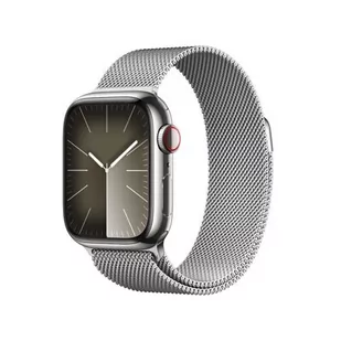 Apple Watch Series 9 GPS + Cellular 41mm Stal Srebrny - Smartwatch - miniaturka - grafika 1