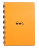 Notesy i bloczki - Notatnik Rhodia A4+, linie, pomarańczowy - miniaturka - grafika 1