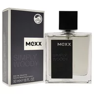 Wody i perfumy męskie - Mexx Simply Woody woda toaletowa 50ml - miniaturka - grafika 1