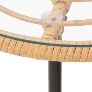 3-częściowy zestaw mebli ogrodowych, polirattan - Meble ogrodowe - miniaturka - grafika 10