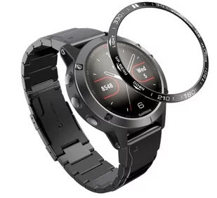 GARMIN Nakładka Ring Bezel Pierścień Fenix 6 / Pro - Akcesoria do smartwatchy - miniaturka - grafika 1
