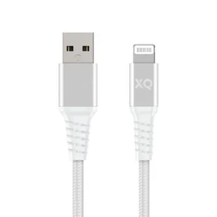 Kabel USB - Lightning XQISIT Charge and Sync 2 m Biały - Kable USB - miniaturka - grafika 1