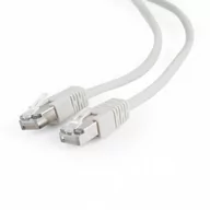 Kable miedziane - Gembird Patchcord Kat 5E 25cm szary PP22-0.25M - miniaturka - grafika 1