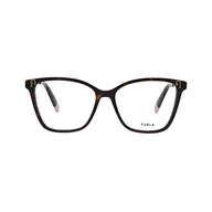 Okulary przeciwsłoneczne - Furla VFU543 okulary, Shiny Dark Havana, 53 damskie, Shiny Dark Havana, 53 - miniaturka - grafika 1