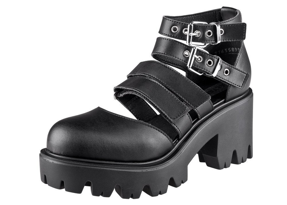 buty damskie na obcasie ALTERCORE czarne (RAMONA VEGAN BLACK)-40