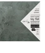 Podobrazia, bloki, papiery - Szkicownik Kamienna Okładka Smlt 150G 64Ark - miniaturka - grafika 1