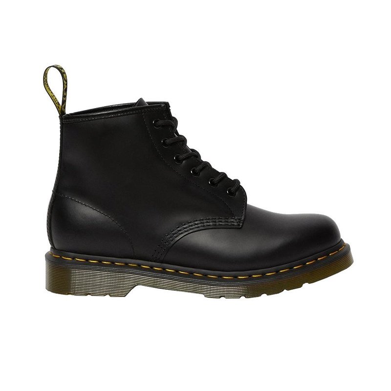 Dr Martens, Buty damskie, 26230001, Dr. Martens 101 Black Smooth, Rozmiar 44