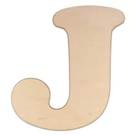 Dekoratorstwo - EKO-DECO, duża literka J, 19,5 cm - miniaturka - grafika 1