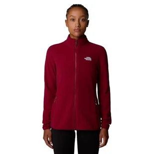 THE NORTH FACE Damska kurtka polarowa 100 Glacier Fz Beetroot, M - Kurtki damskie - miniaturka - grafika 1