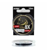 Żyłki wędkarskie - Jaxon Plecionka Black Horse 8X Premium 0,10mm 10m - miniaturka - grafika 1