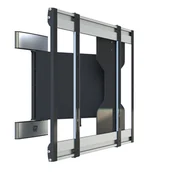 Uchwyty do telewizora - SMS Smart Media Solutions Slim Swing 116,8 cm (46") Czarny, Srebrny - miniaturka - grafika 1