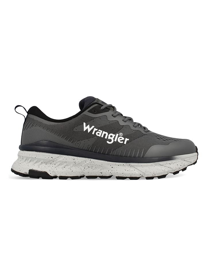 Wrangler Sneakersy w kolorze antracytowym