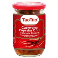 Pasztet i przetwory mięsne - Czerwona Papryka Chili W Zalewie Octowej 200G Tao Tao - miniaturka - grafika 1