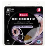 Taśmy LED - Taśma LED COB 5m barwa neutralna IP20 - miniaturka - grafika 1