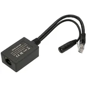Wtyczki i adaptery - ExtraLink ExtraLink EXTRALINK 1 PORT GIGABIT POE INJECTOR WITH 10-24V TO 24V INVERTER EX.14688 - miniaturka - grafika 1