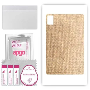 folia naklejka skórka strukturalna na TYŁ do Lenovo Tab K11 - Tkanina Denim Beżowy - apgo SKINS - Akcesoria do tabletów i e-booków folia naklejka skórka strukturalna na TYŁ do Lenovo Tab K11 - Tkanina Denim Beżowy - apgo SKINS - Akcesoria do tabletów i e-booków - miniaturka - grafika 1