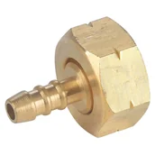 Kuchnia turystyczne i akcesoria - Redukcja przejściówka z butli gazowej 21.8mm LH na wąż gazowy 8x15 mm MEVA - miniaturka - grafika 1