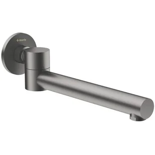 DEANTE NAC D87K CASCADA TITANIUM WYLEWKA OKRĄGŁA SKŁADANA 245 MM - Wylewki do baterii - miniaturka - grafika 1