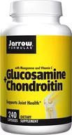 Witaminy i minerały - Jarrow Formulas Glukozamina z Chondroityną (240 kaps.) - miniaturka - grafika 1