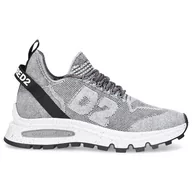 Trampki damskie - Dsquared2 Trampki niskie RUN DS2 siatka - miniaturka - grafika 1