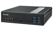 Mini PC - Shuttle DL30N komputer typu barebone Wielkość PC 1.35L Czarny N100 - miniaturka - grafika 1