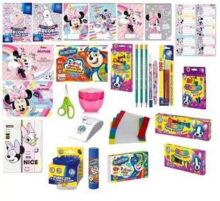 Wyprawka szkolna dla dziewczynki klasa 1-3 Myszka Minnie - Przybory szkolne - miniaturka - grafika 1