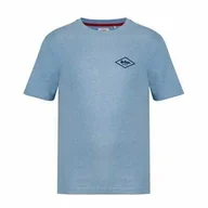 Koszulki męskie - Błękitna koszulka męska Lee Cooper Essentials, Rozmiar XXL - miniaturka - grafika 1