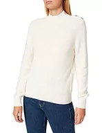 Swetry damskie - BOSS Damski sweter C_fuani, Open White118, L - miniaturka - grafika 1