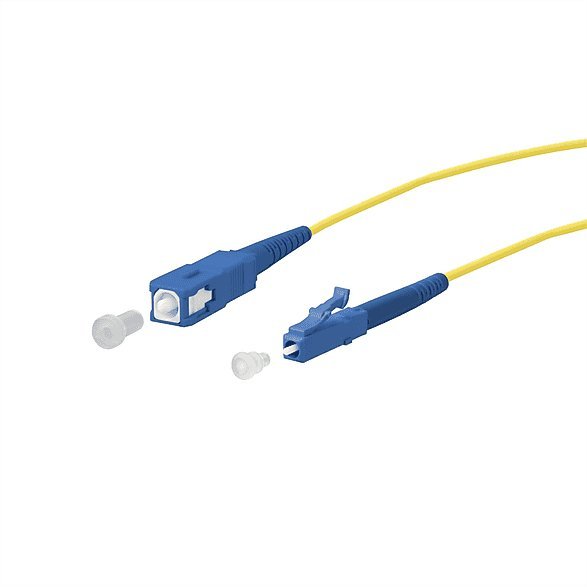 Kabel krosowy METZ CONNECT OpDAT, SC-S/LC-S OS2, 1 m 21.06.1409