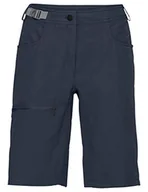 Spodenki damskie - VAUDE Vaude Tekoa szorty damskie niebieski Eclipse 38 409667500380 - miniaturka - grafika 1