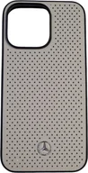 Etui i futerały do telefonów - Etui na telefon komórkowy Mercedes-Benz do Apple iPhone 13 Pro Max - Beżowy tył ze skórą i wyjątkową ochroną - miniaturka - grafika 1