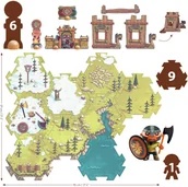 Puzzle - Arty Toys - Milžiniška dėlionė su figūrėle - Vikingas Alrikas 15 det. - miniaturka - grafika 1