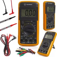 Pozostałe akcesoria do uprawy roślin - Profesjonalny Miernik Prądu Multimetr Cyfrowy Elektryczny Tester + Bateria - miniaturka - grafika 1