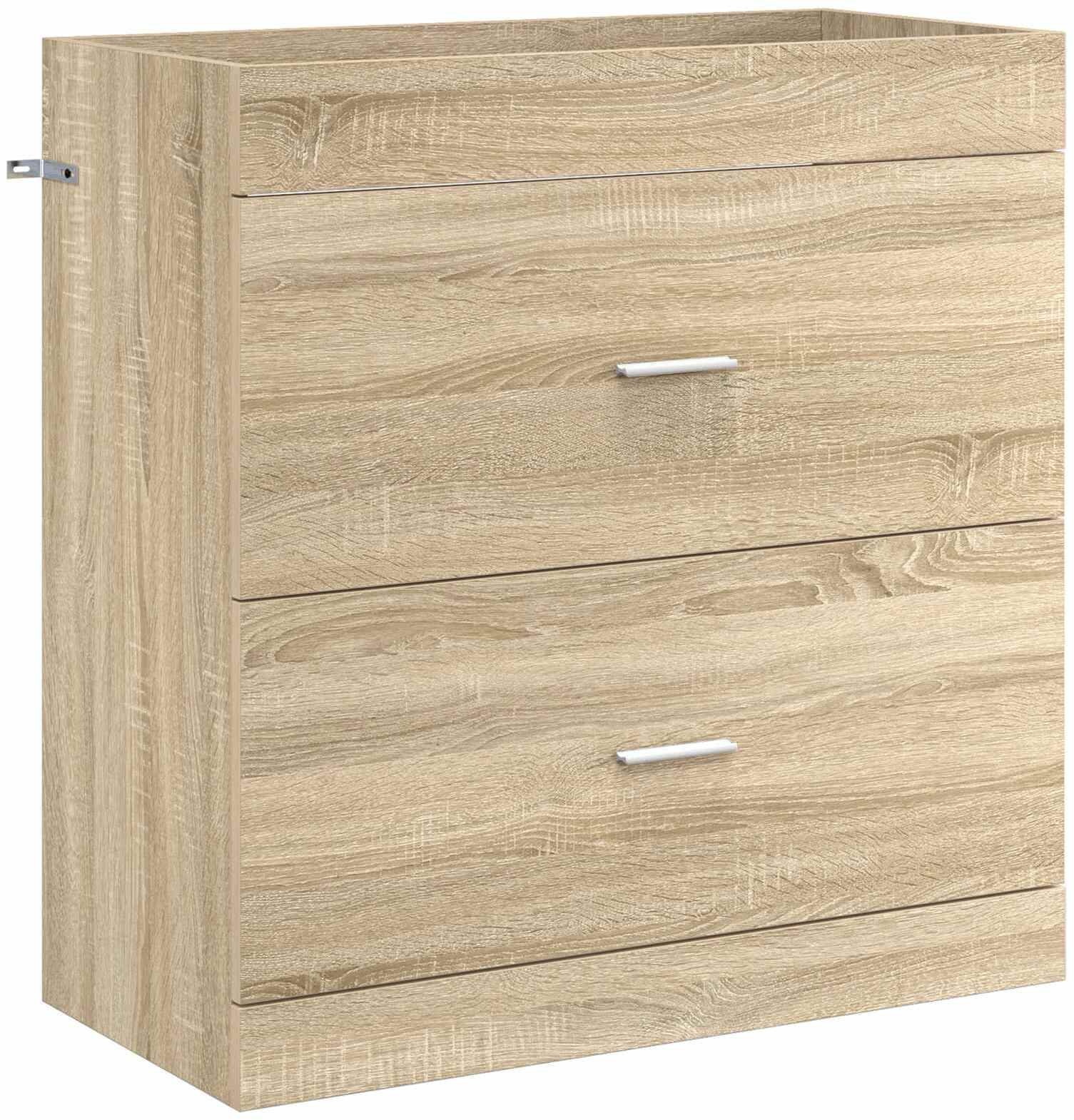 vidaXL vidaXL Szafka pod zlewem w łazience dąb Sonoma 78,5 x 37,5 x 81 cm