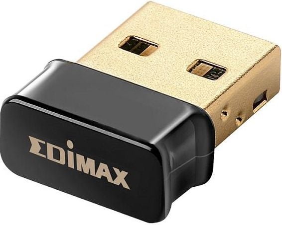 Karta sieciowa EdiMax AC450 WiFi USB 2.0 nano size, Czarny EW-7711ULC
