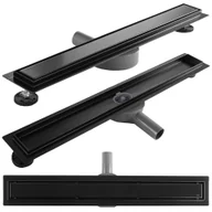 Odpływy liniowe - Rea Odpływ Liniowy REA Neox pro Czarny 50 - miniaturka - grafika 1