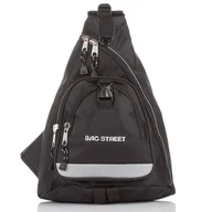 Plecaki - Plecak sportowy czarny Bag Street 4033-BL - miniaturka - grafika 1