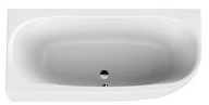 Wanny - Wanna prostokątna z obudową prawa Luxo Owal 180 x 80 Sanplast - miniaturka - grafika 1