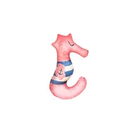 Kołdry i poduszki dla dzieci - BABY BITES Baby Bites Poduszka do karmienia Sea Horse 55 x 35 cm Pink stokkids-012-MINI-CABA - miniaturka - grafika 1