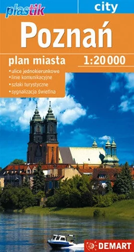 Demart Poznań plan miasta, skala 1:20000 - Demart