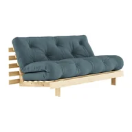 Sofy i kanapy - Turkusowa rozkładana sofa 160 cm Roots – Karup Design - miniaturka - grafika 1