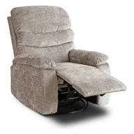 Fotele i krzesła biurowe - Elior Beżowy fotel rozkładany - Uden 3X - miniaturka - grafika 1