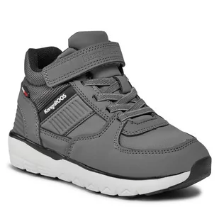 Trzewiki KangaRoos K-Ts Caspo Ev Rtx 18609 000 2019 Steel Grey/Jet Black - Buty dla chłopców - miniaturka - grafika 1