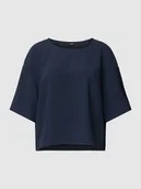 Bluzki damskie - Bluzka z okrągłym dekoltem - miniaturka - grafika 1