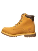 Botki damskie - Timberland Skórzane botki "Waterville 6-Inch Basic" w kolorze jasnobrązowym - miniaturka - grafika 1