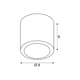 SLV Lampa sufitowa LED Oculus, możliwość ściemniania, brązowy / mosiężny, salon / jadalnia, aluminium, nowoczesny - Lampy sufitowe - miniaturka - grafika 1