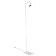 Lampy stojące - Nowodvorski Lampa podłogowa stojąca MONO 120cm 10W GU10 biały złoty 7714 - miniaturka - grafika 1