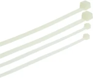 Maskownice do kabli - PLASTROL OPASKA PLASTIKOWA BIAŁA 4,8 x 500mm 50szt. - miniaturka - grafika 1